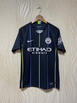 Maillot SC Bastia Away 2018 – Noir – Taille M – Kappa – Très Bon état