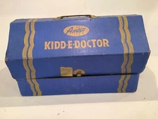 1950s Kidd-E-Doctor Play Doctor's Medical Bag Toy Vintage Rare Amsco