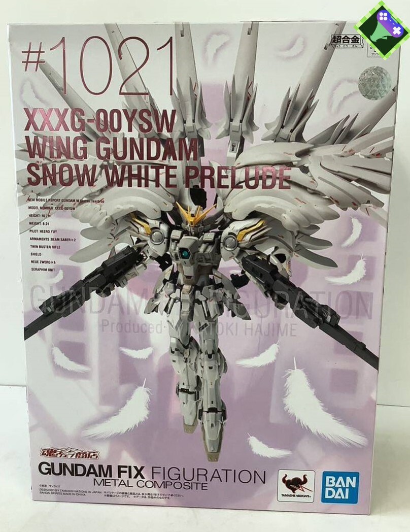 GUNDAM FIX FIGURATION METAL COMPOSITE Wing Gundam Snow White Prelude BANDAI