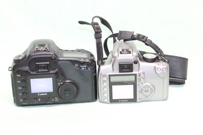 Canon EOS Rebel XT 8MP  and canon 10d lot of 2 body only FOR PARTS 