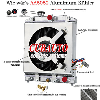 2 Reihig Kühler Relay Lüfter Für HONDA CIVIC EJ/EK/DEL SOL EG/INTEGRA DB 92-00