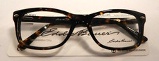 Vintage Style EDDIE BAUER EB 8296 Tortoise/Cream 53/18 Eyeglass Frame New 293