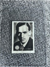 Cia Chilena de Tobaccos Douglas Fairbanks Tobacco Card Rare 1932 Series J