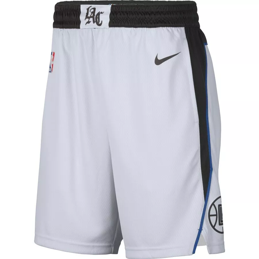 Men's Los Angeles Lakers Nike Black Swingman Short - City Edition