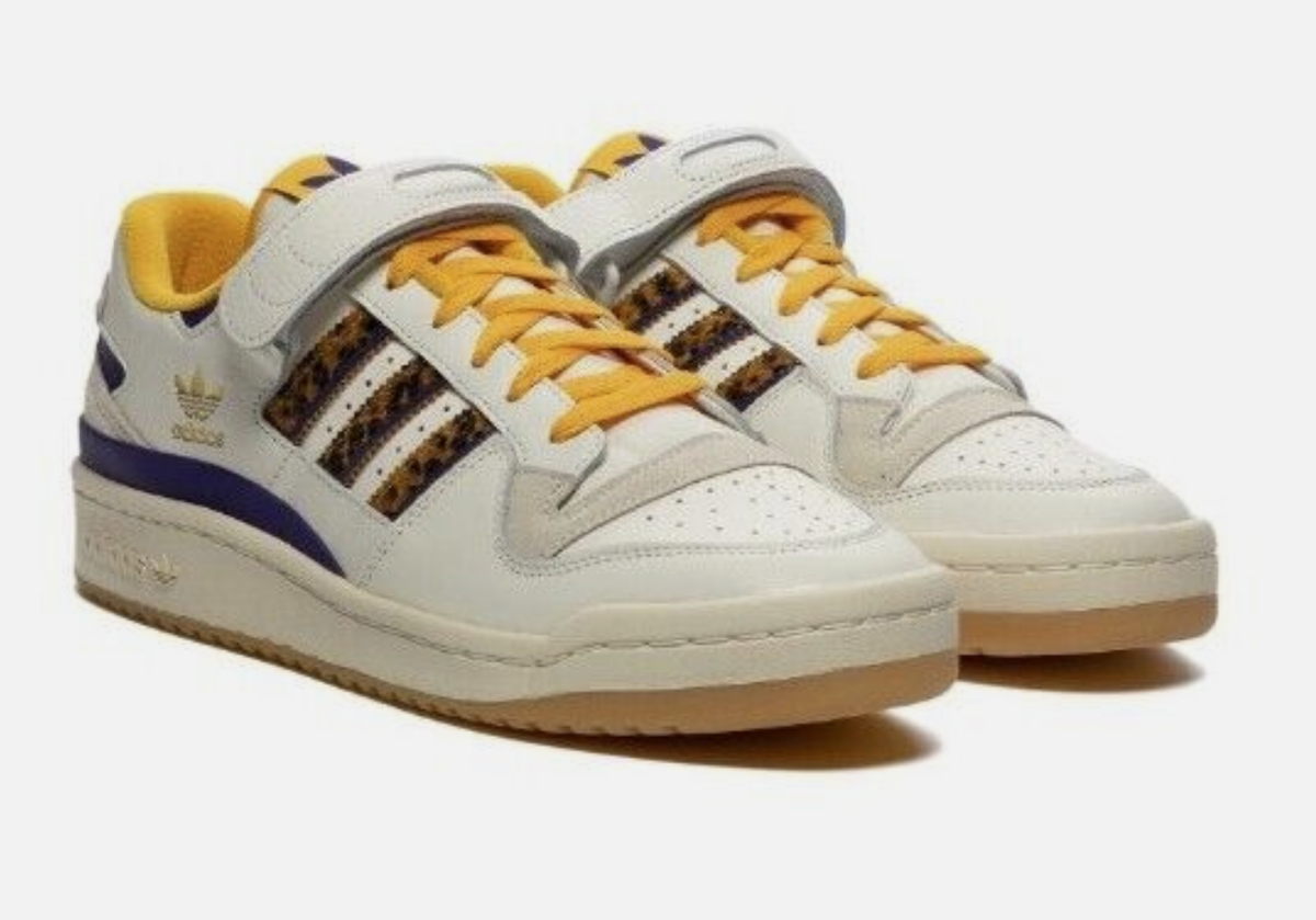Size 12.5 - adidas Forum 84 Low Lakers Snakeskin GW2007 | eBay
