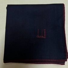 MAN HANDKERCHIEF PLAIN MIDNIGHT BLUE CLASSIC COTTON POCKET ART SQUARE 19   DH10