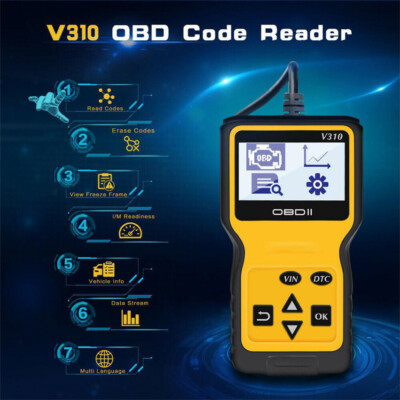 Profi OBD2 Diagnosegerät OBDII Auto Diagnose Scanner KFZ Fehlercode Auslesegerät