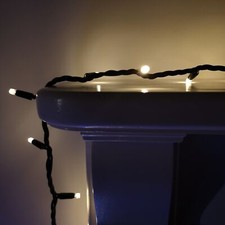 Image of 100 LED 8m Premier Christmas Connectable Outdoor Static Heavy Duty Lights