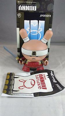 Kidrobot Gold Life Red Very Serious Samurai 3 in Dunny 1/16 2011 