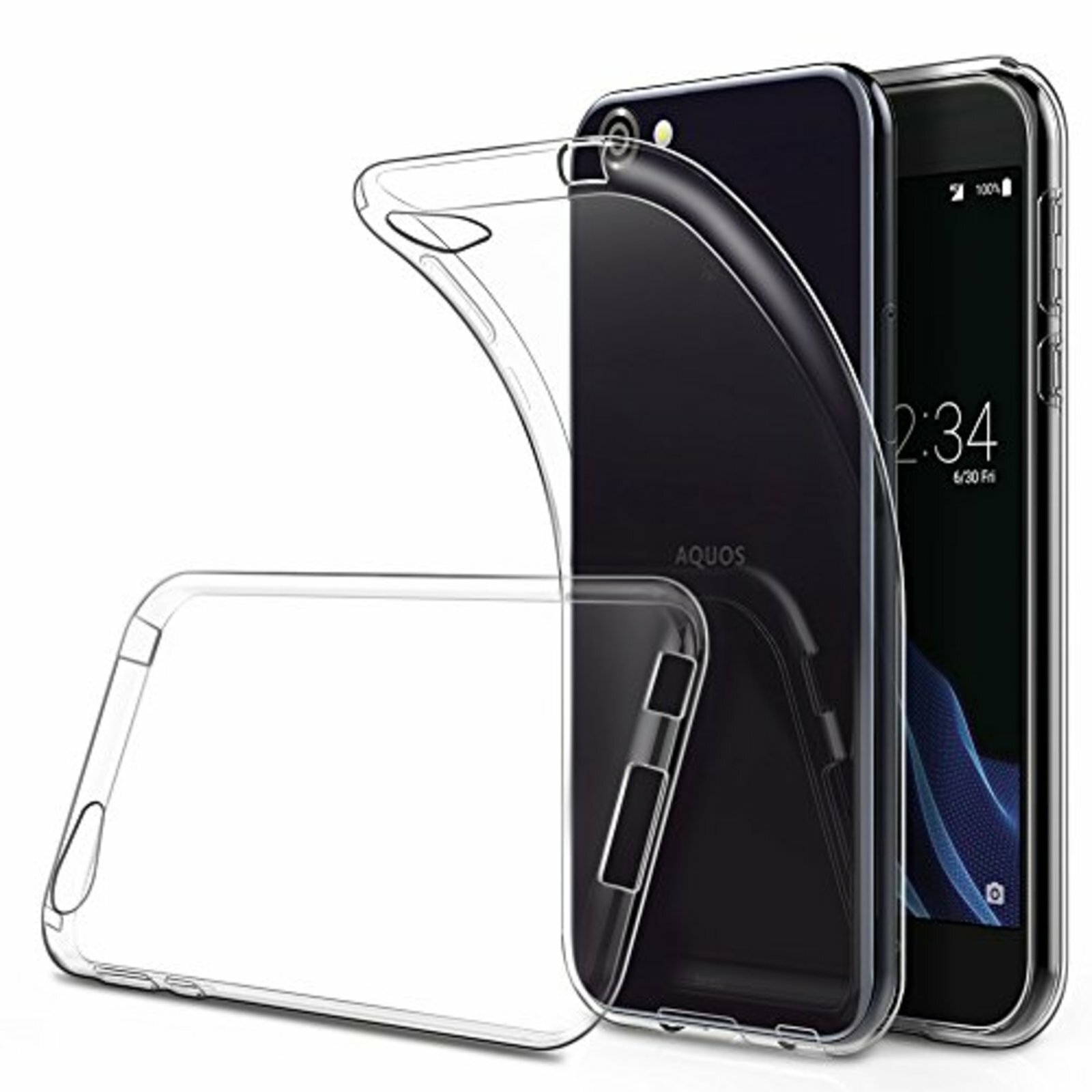 Aquos R Case Simpeak Clear Sharp Cover Tpu Ultra Thin Sh 03j Shv39 604sh F S New For Sale Online