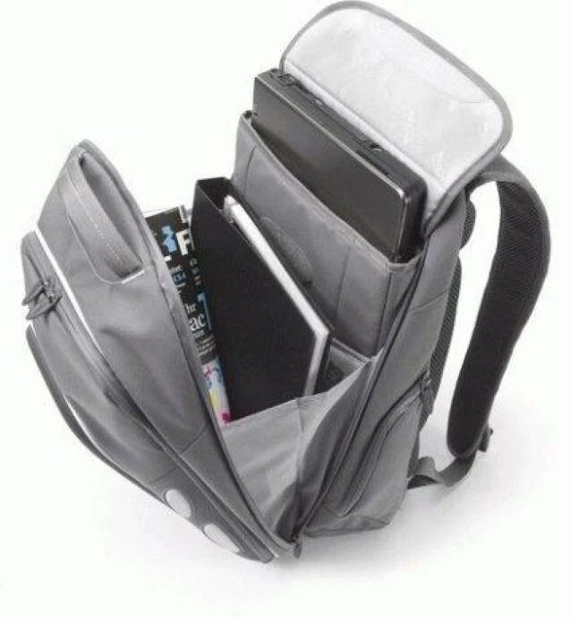 Rucksack DICOTA Control Laptoprucksack Made by iPod, für MacBook, 15.6", grau - Bild 4 von 4