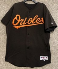 Majestic Authentic Mens Baltimore Orioles Player Issued BP Mesh Jersey Size 48