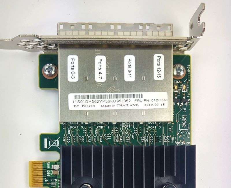 Supporto Scheda Controller Staffa A Basso Profilo Per Schede LSI 9305 16e 9202 16e 9206 16e E Dell 245599 - Foto 7