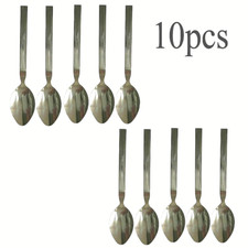 10pcs Teaspoons Stainless Steel Spoons Tea Spoon Set Teaspoon Durable Cutlery UK