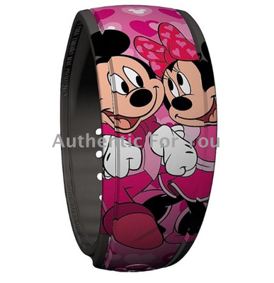Disney Valentine's Day Mickey & Minnie Sweethearts Magic Band LE