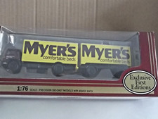 EFE 24001, Bedford TK Box Van & Trailer, Myer's Comfortable Beds - 1:76 scale