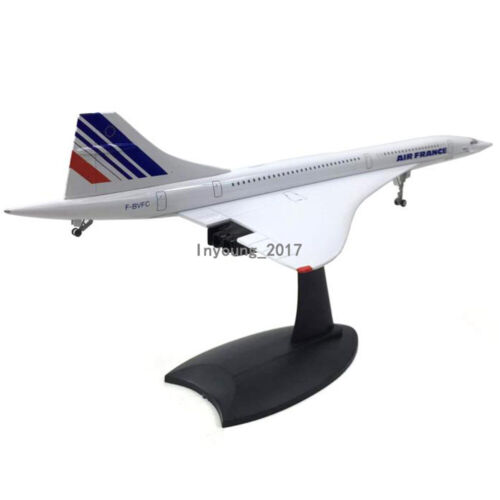 1:200 1976 Concorde Air France Airplane Model Diecast Metal Aircraft Model - Picture 4 of 12