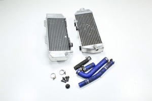 Alumimum Radiator + Silicone hose For 2000-2005 Yamaha YZ426F YZ450F WR426F Z71