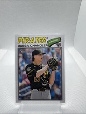 2026 Topps Heritage #265 - Bubba Chandler Pittsburgh Pirates (RC)