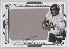 2021 Panini National Treasures Collegiate Blue 24/75 Rondale Moore #RS20 0c6