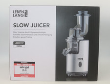 LEBENLANG Entsafter Slow