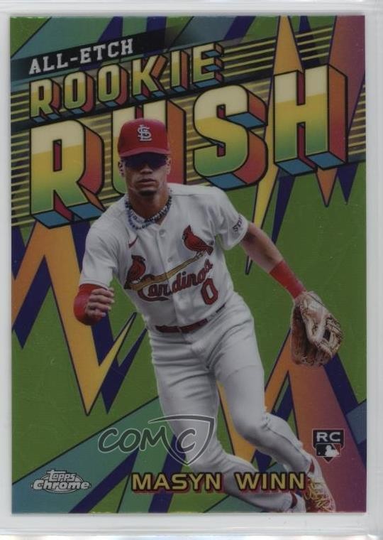 2024 Topps Chrome All-Etch Rookie Rush Masyn Winn #CERR-9 RC