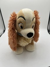 Disney Store Lady And The Tramp Bean Plush Dog Lady Gold Tag