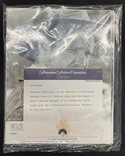 1984 Indiana Jones Temple of Doom Paramount Press Release Photo Set SEALED!