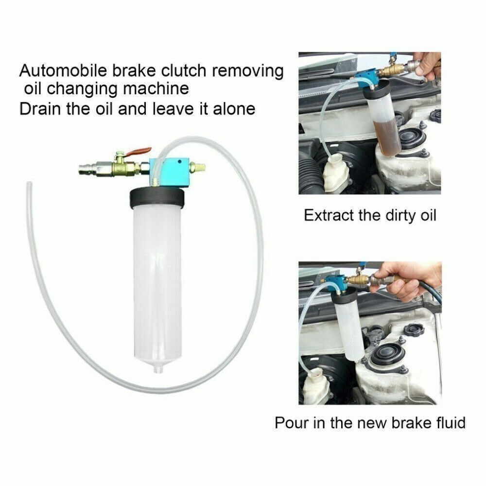 Car Vehicle Vacuum Brake Bleeder Tank Fluid Oil Change Pump Equipment Tool C