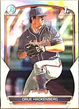 2023 Bowman Chrome Draft #BDC21 Cade Kuehler RC Atlanta Braves