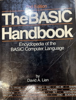 The BASIC Handbook Encyclopedia of the BASIC Computer Language