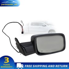For 2013-2019 Dodge Ram 1500 Chrome Power Folding Heated Right Mirrorled Signal