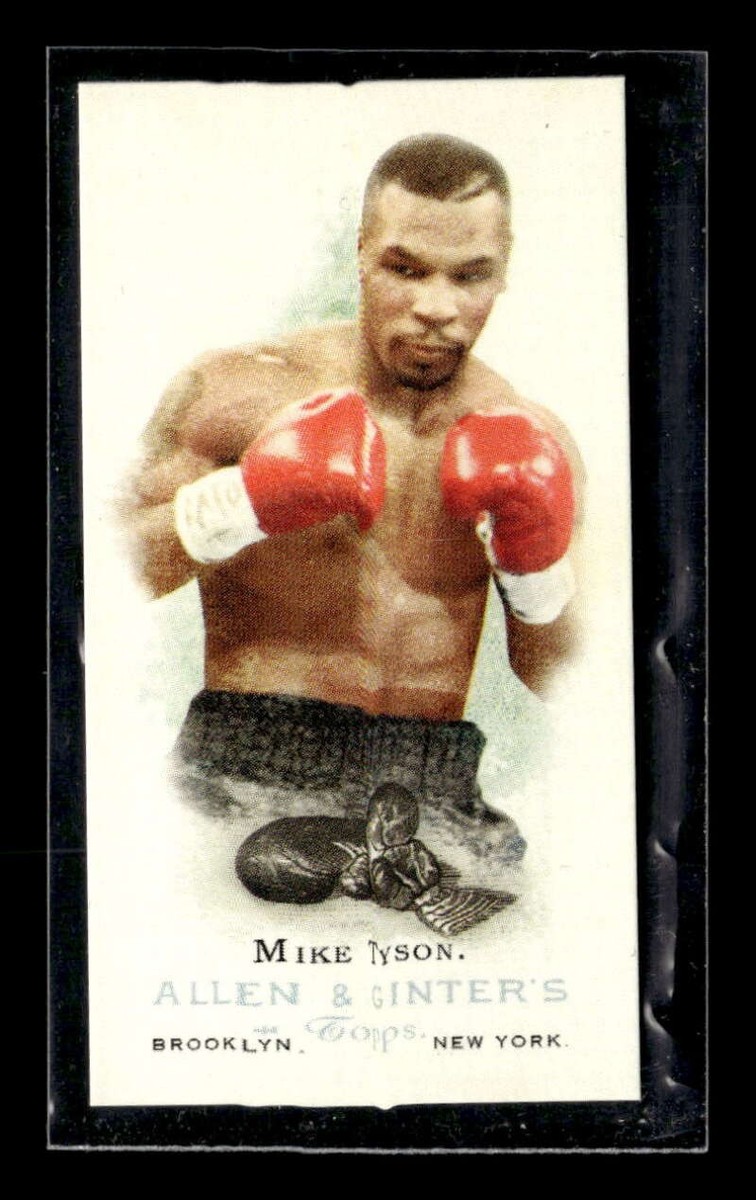2006 Topps Allen & Ginter Mike Tyson #301 Mini TV298 | eBay
