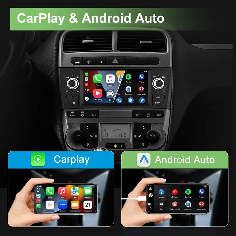 Android Autoradio 1 DIN per Fiat Grande Punto 2005-2012 Bluetooth 2+32GB WIFI - Immagine 4 di 4