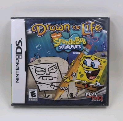 Nintendo DS Drawn to Life SpongeBob SquarePants Edition Brand New Sealed