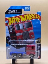 2026 Hot Wheels Transformer Optimus Prime Screen Time JJJ00-N9C0B