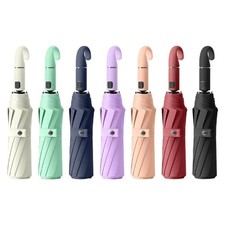 Sun Protective Umbrella Auto Open Mechanism Reinforced Portable For Outdoor