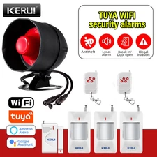 Wireless Alarm Security System Infrared Motion Detector Home House Garage Alert