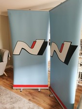 2 X Hyundai N Roller Banner Showroom Display Signs