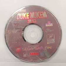 Duke Nukem 3D (Sega Saturn, 1997) - DISC ONLY, Tested, Fully Functional!