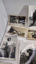 Lot Of Vintage Photographs B/W Unknown People Military Family Photos
