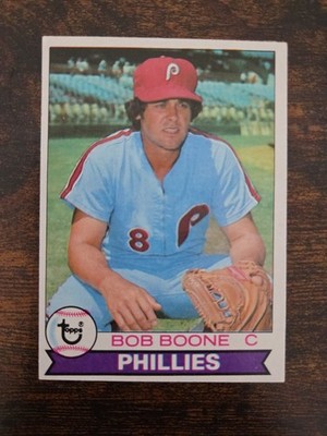 1979 Topps Burger King Restaurant Philadelphia Phillies Bob Boone #2. H10