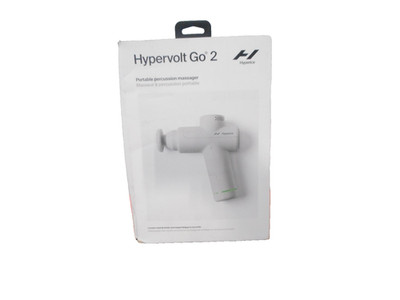 Hyperice Hypervolt Go 2 Full Body Massage Gun Arctic - Gray - NEW