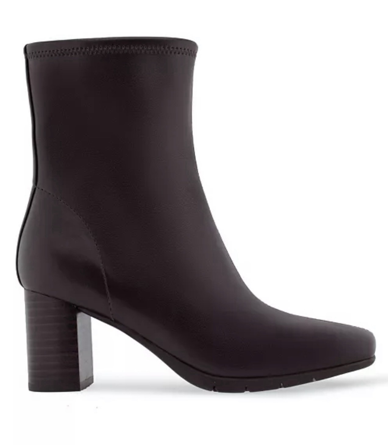 Aerosoles Women's CORINDA Mid Calf Boot Java Faux Suede Size 11W New