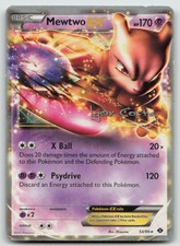 Mewtwo EX 54/99 Holo Ultra Rare Next Destinies Pokemon DMG