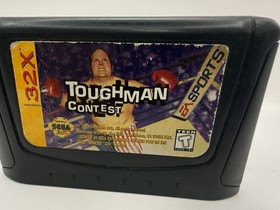 Toughman Contest Sega Genesis 32X game cartridge working great shape EA Sports