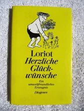 LORIOT German CARICATURE Herzliche Glückwünsche: Umweltfreundliches Erzeugnis