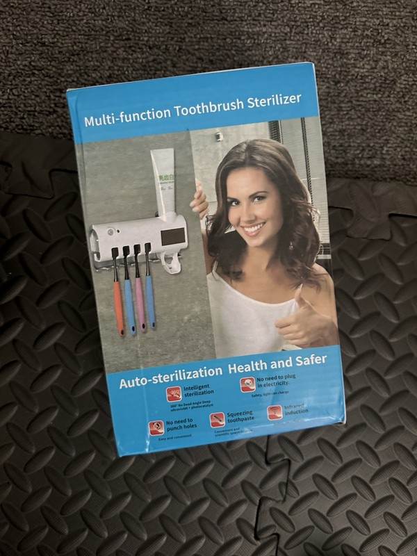 Multi-function Toothbrush Sterilizer Uv Sterilization, Smart Infrared Induction