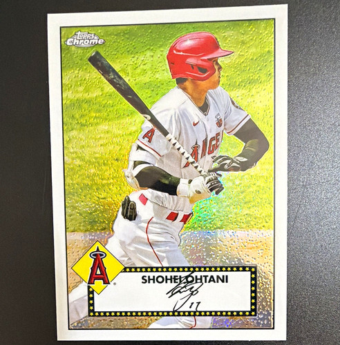 Topps 2021 Chrome 1952 Topps Redux Shohei Ohtani Angels #TC52-43