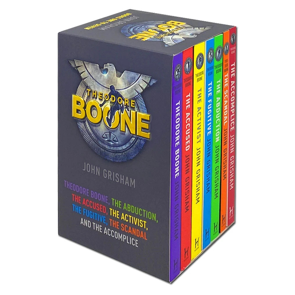 B&Q - Theodore Boone Series Books 17 Collection Box Set By John Grisham (Theodore BooneAccusedActivistFugitiveAbduction, - Image 2